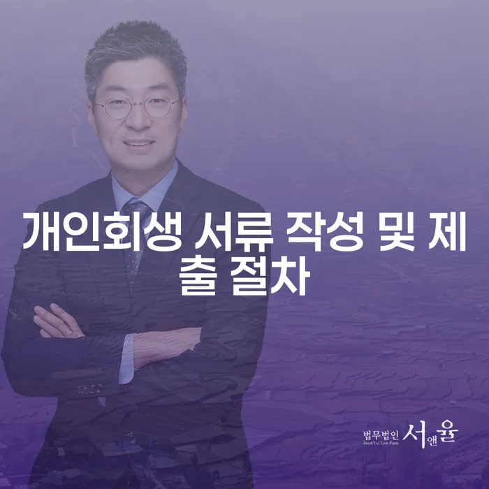개인회생 서류 작성 및 제출 절차, 어떻게 해야 할까요?