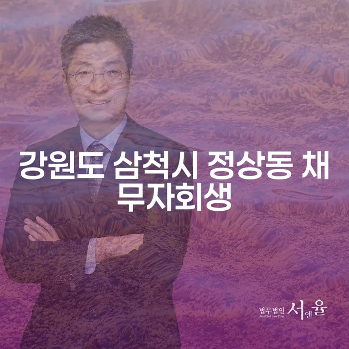 강원도 삼척시 정상동에서 채무자회생을 통해 재정적 자유를 찾는 방법은?